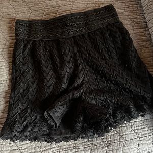 Women’s Black Summer Shorts